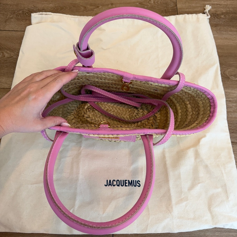 Jacquemus the small soli basket bag - Picture 3 of 5
